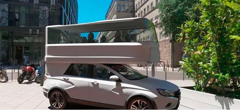 Дизайнер Шторм создал фотоэскиз двухэтажной LADA…