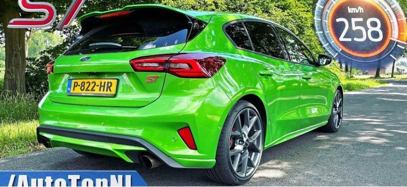 Блогер назвал Ford Focus ST 2022 модельного года…