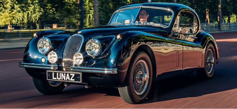В Интернете показали электрический JAQUAR XK120…