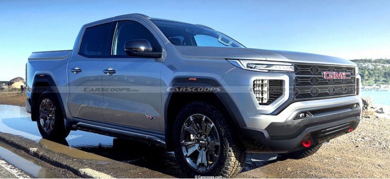 Новый пикап GMC Canyon 2023 года представили на…