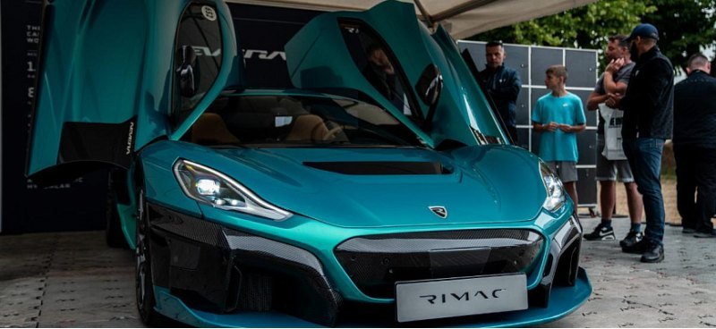 RIMAC представит серийную версию гиперкара RIMAC…