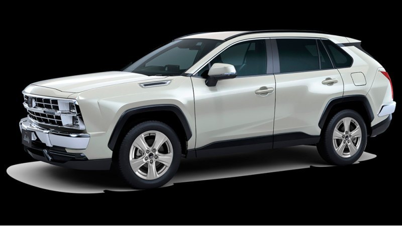 Стандартные блок-фары RAV4 уступили место…