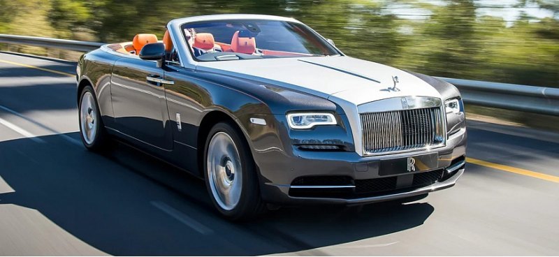 Украденный Rolls-Royce Dawn удалось вернуть…