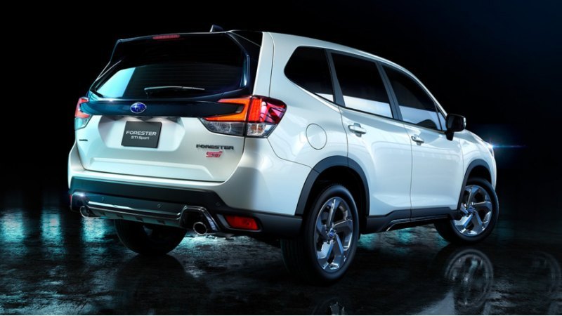 Выход на рынок Forester STI Sport в Японии…