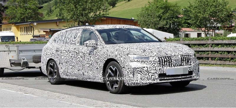 SKODA Superb Combi 2023 года показали на…