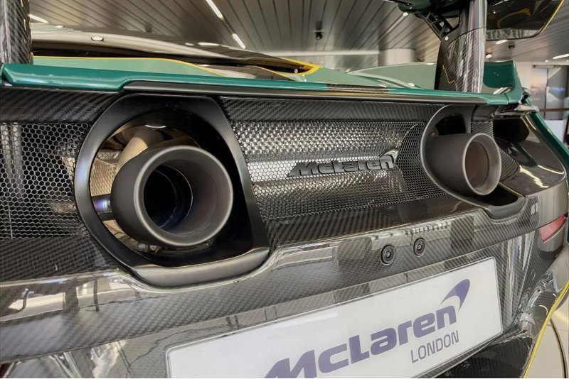В листинге McLaren London отмечается, что пробег…