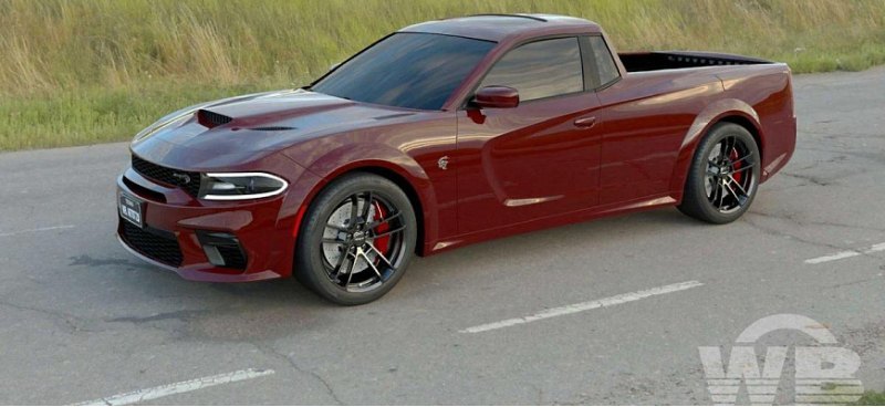 В Сети представлен Dodge Charger Hellcat в кузове…