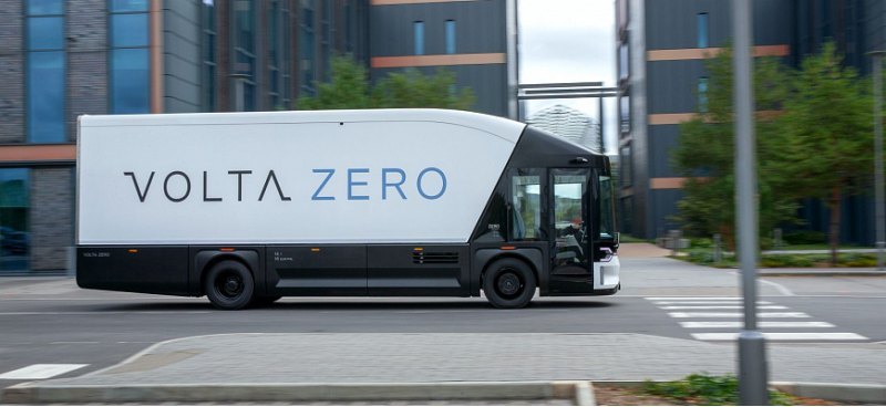 Прототипы электрических грузовиков Volta Zero…