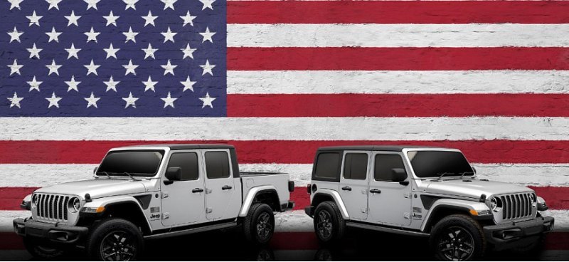 JEEP Gladiator и Wrangler 2023 года выпускают в…