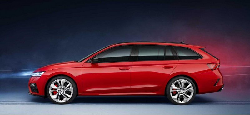 В Сети появился видеоролик, как универсал SKODA…
