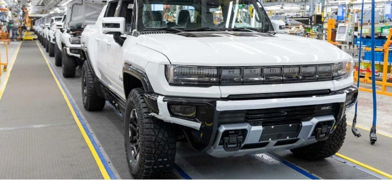 Очередь на новый электровнедорожник GMC HUMMER EV…
