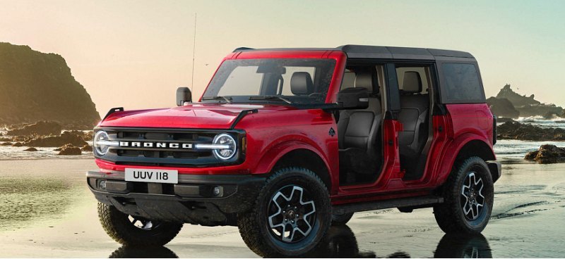 Новый внедорожник FORD Bronco выйдет на…