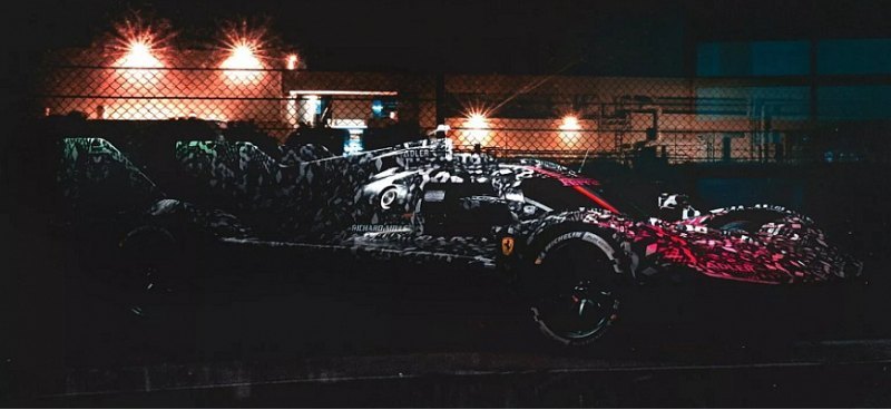 Компания FERRARI показала тизер гиперкара 2023 Le…