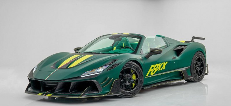 FERRARI F8 Spider получает пакет обновления Wild…