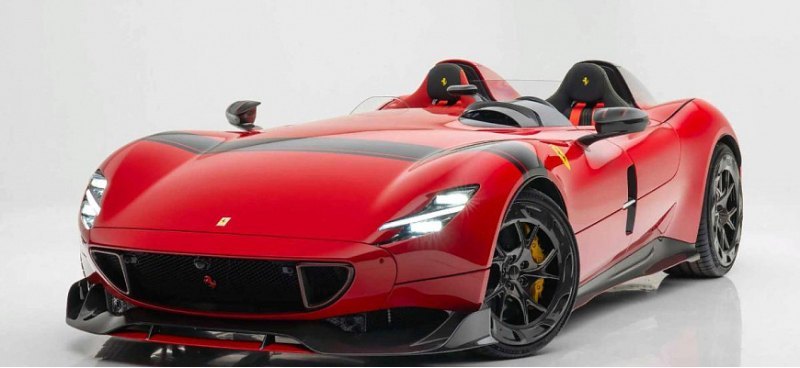Представлен суперкар Ferrari Monza SP2 в тюнинге…