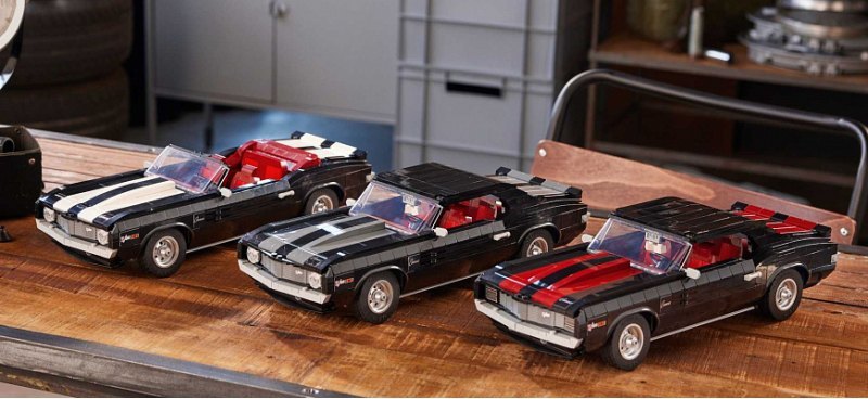 Новый набор Lego Chevrolet Camaro Z28 1969 года…