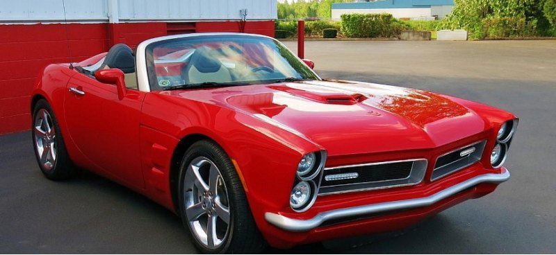 В Сети показали гибрид Pontiac Solstice и GTO