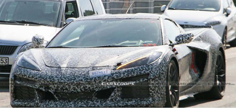 Трио Corvette C8 тестируется на Нюрбургринге и…