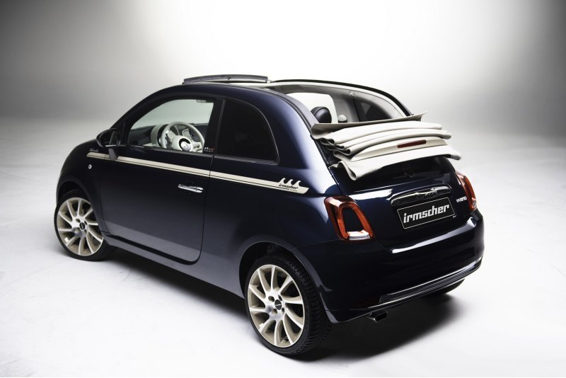 Как и обычный 500, 500C с мягким верхом…