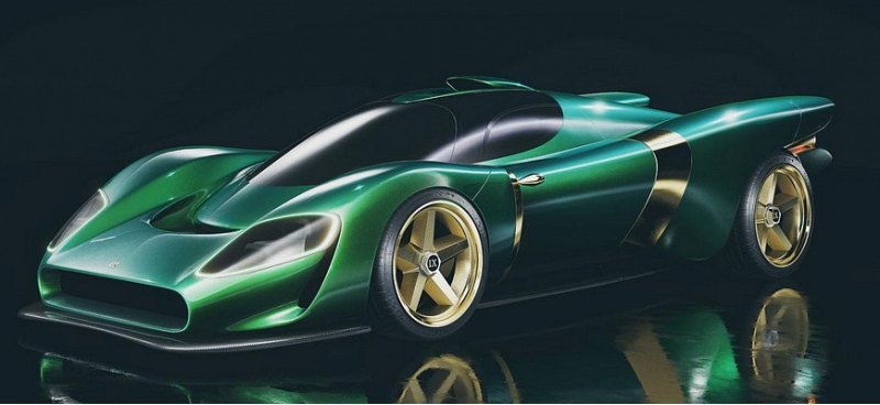 Дизайнер De Tomaso P72 придумал суперкар с…