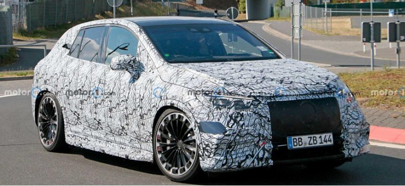 678-сильный электрический кроссовер Mercedes-AMG…