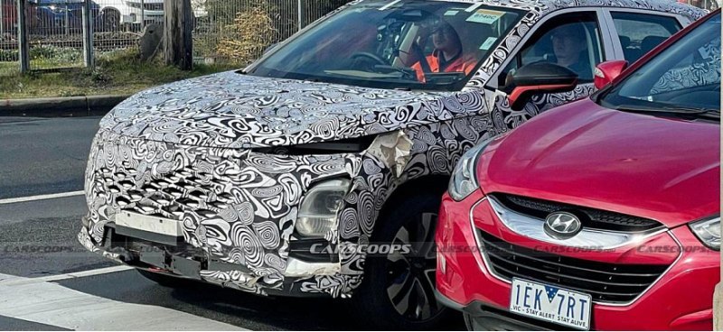 Компания Chery тестирует прототип кроссовера…