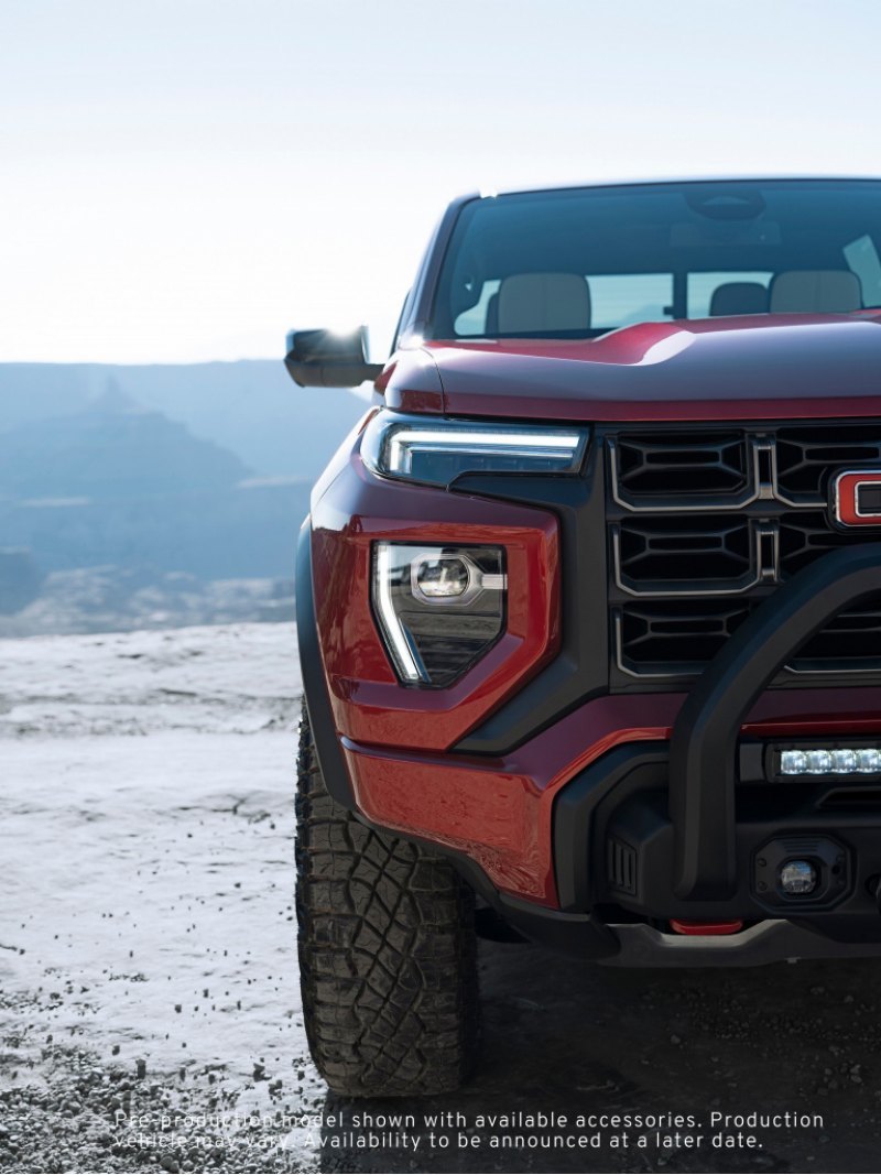 GMC Canyon 2023 года будет предлагаться…