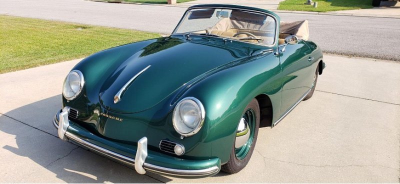 Кабриолет PORSCHE 356A 1957 года в редком цвете…