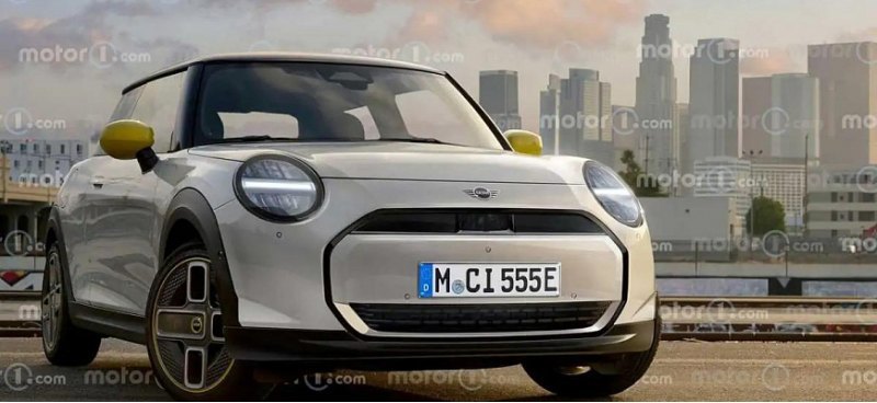 В Сети появился рендеринг на Mini Cooper 2023…