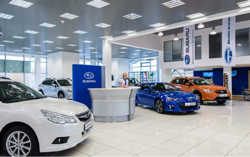 Другая японская марка - Subaru - в прошлом месяце…