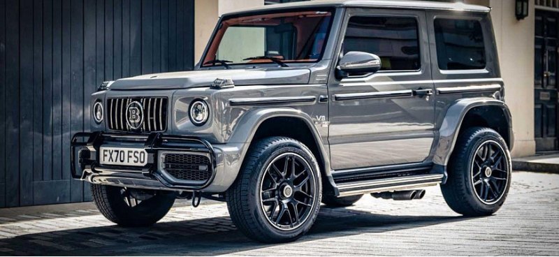 Из Suzuki Jimny сделали миниатюрную копию мощного…