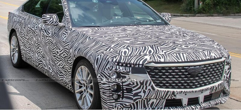 Седан CADILLAC CT6 нового поколения показали на…