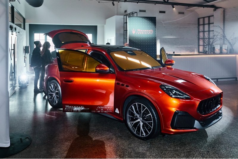 Levante Fuoriserie примерил краску Urban Green,…