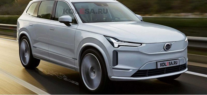 Кроссовер Volvo XC90 следующего поколения показан…