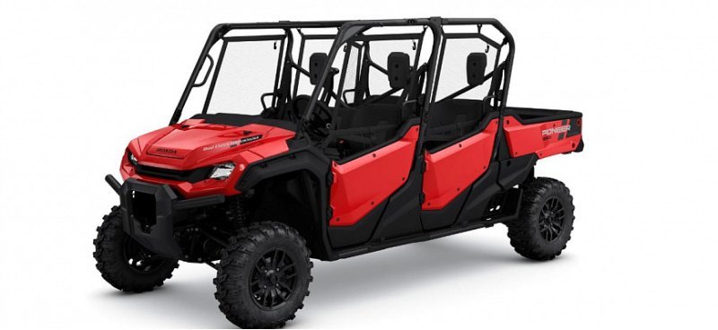 Представлен шестиместный пикап Honda Pioneer 1000…