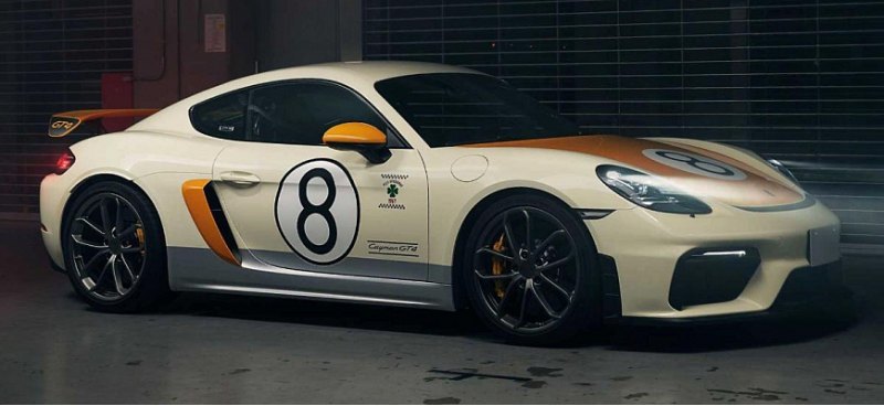 Представлен Porsche 718 Cayman GT4 в юбилейной…