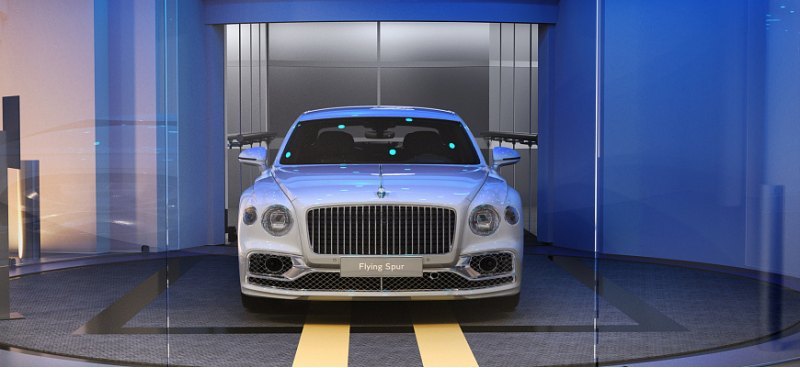 Компания Bentley представила автомобильный лифт…
