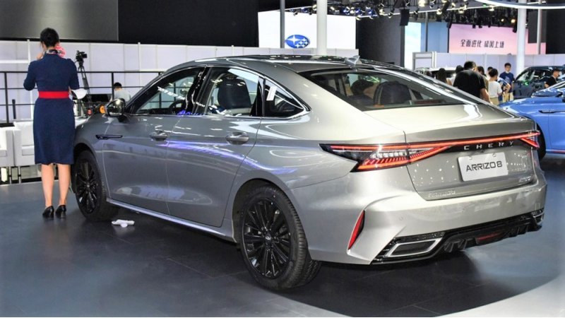 Длина Chery Arrizo 8 составляет 4,78 метра при…