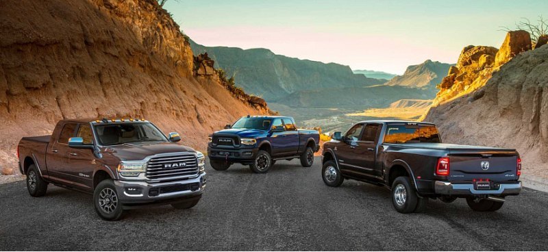 Обновленный внедорожник Ram 1500 2023 года…