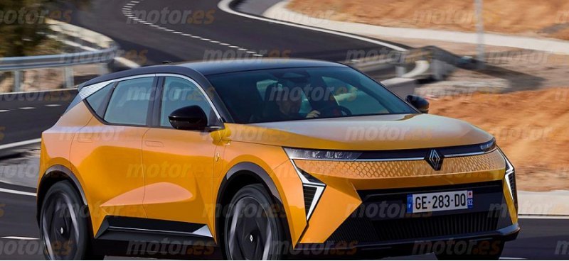 Новый кроссовер RENAULT Scenic 2024 года показан…