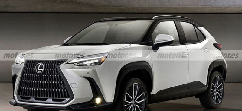Компактный кроссовер Lexus LBX 2023 модельного…