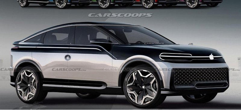Новейший электрический кроссовер Apple iCar…