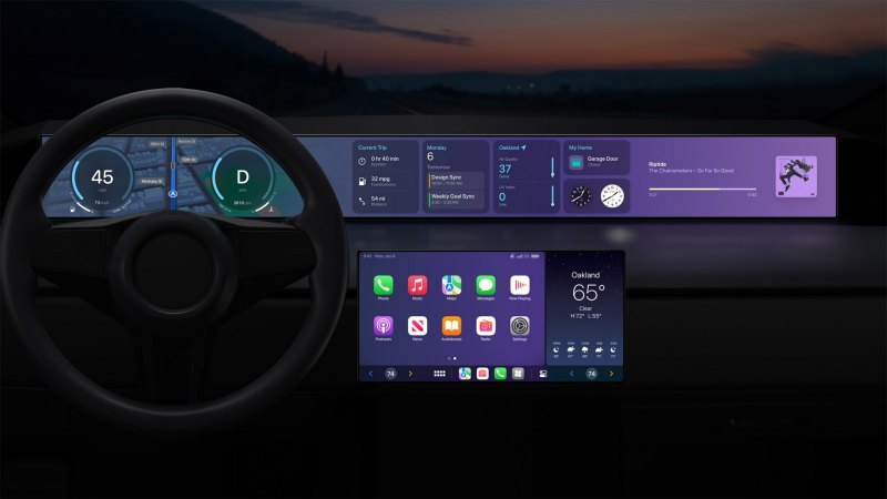 На рендерах Apple iCar представлен в виде…