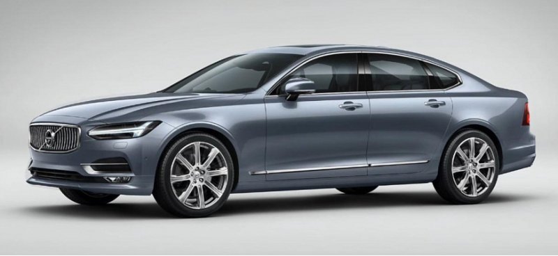 Флагманский седан Volvo S90 следующего поколения…