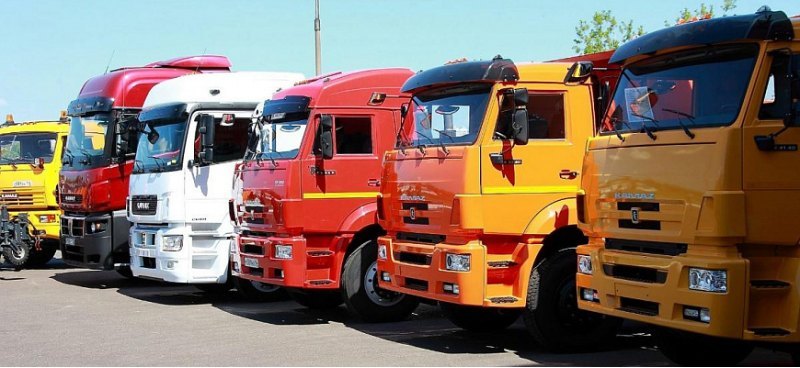 Доли грузовых автомашин из России и Китая почти…