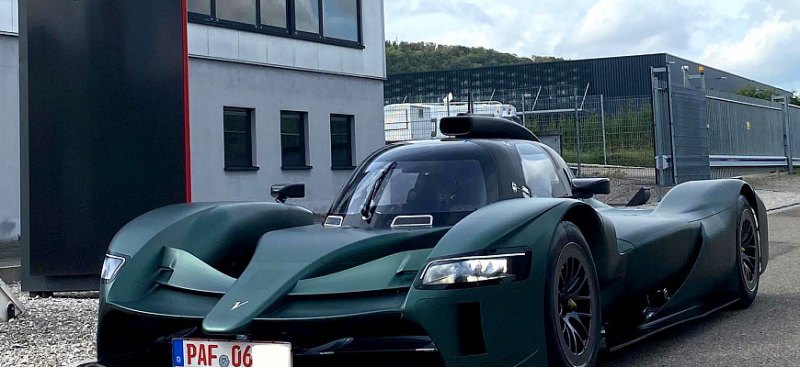 Марка Vanwall демонстрирует свой гиперкар…