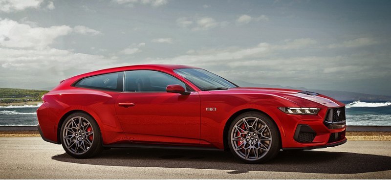 Ford Mustang 2024 года показали в стильной версии…