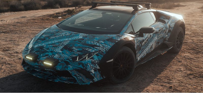 Lamborghini Huracan Sterrato покоряет песок в…