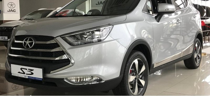 JAC S3 возглавил ТОП-5 самых недорогих китайских…