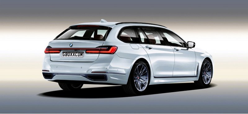 Универсал BMW 7-Series Touring 2023 года показан…
